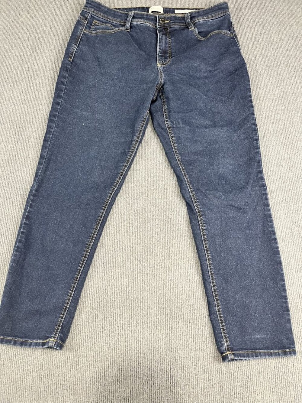 Angels Forever Young Womens Dark Wash Everluxe Skinny Jeans 14
